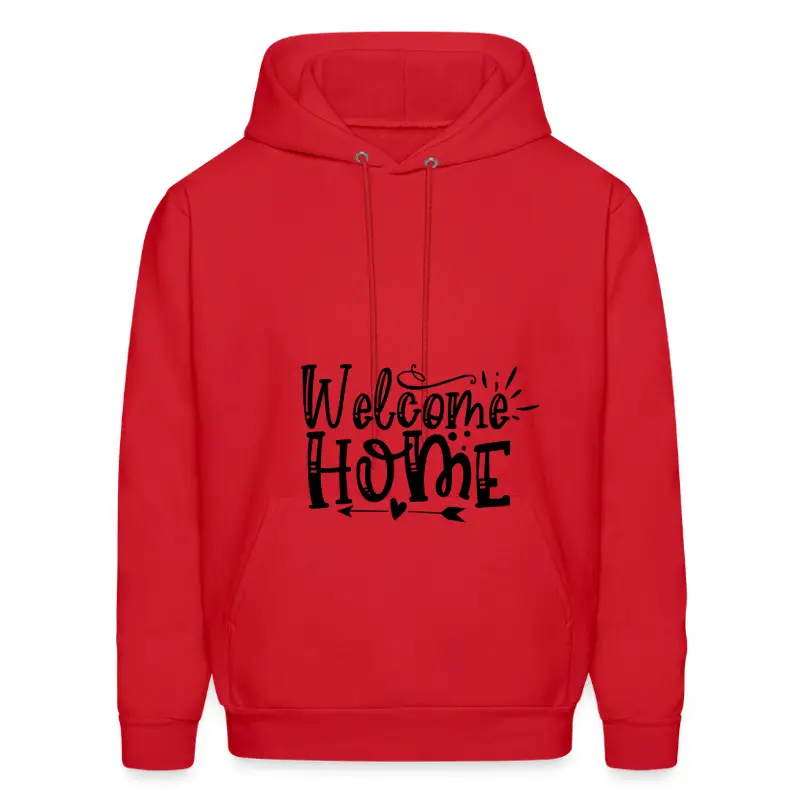 welcome-hoodie-red
